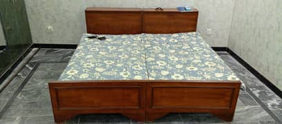 single bed white roeen waly new gaday