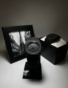 arabic black aura watch (metal) delivery all pakistan available