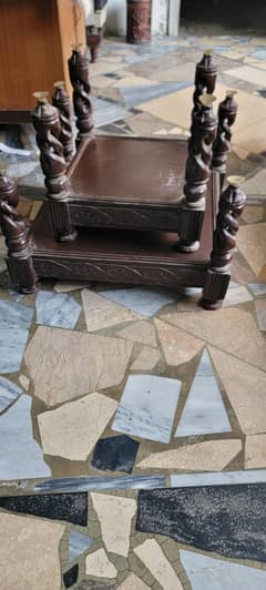 wood &glass table for sale