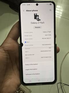 Samsung Z flip 5 PTA approved official. 512gb