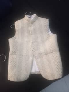 waistcoat and kurta trouser