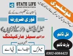 Marketing Staff state life insurance