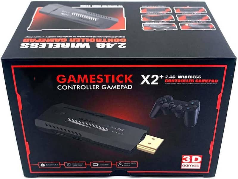 X2 plus game stick  + wireless controller 1