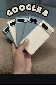 Google Pixel 8 8/128GB 10/10 Lush Condition Dual Sim PTA Approved