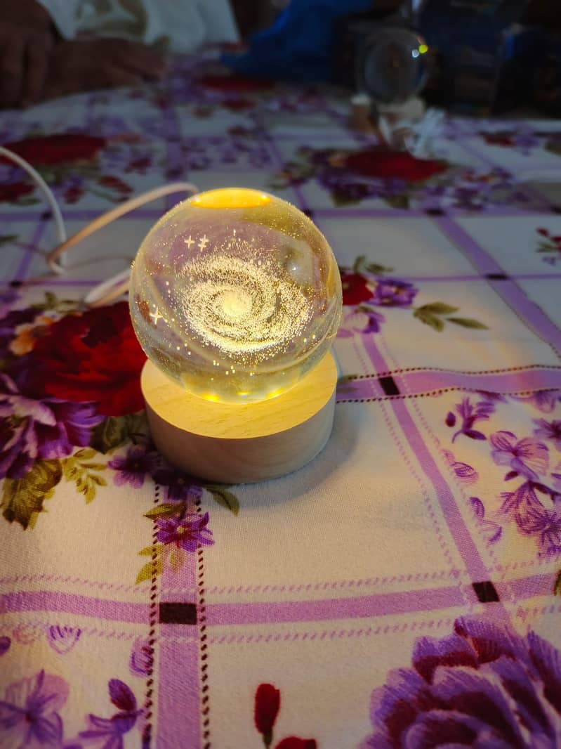 USB Crystal Ball Lamp 0