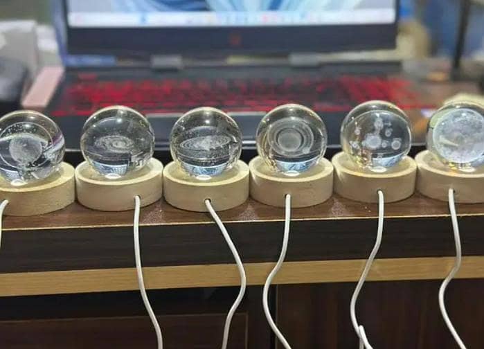USB Crystal Ball Lamp 1