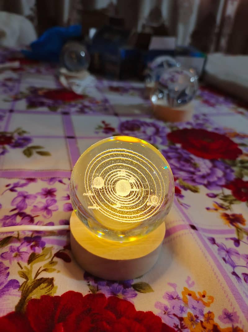 USB Crystal Ball Lamp 5