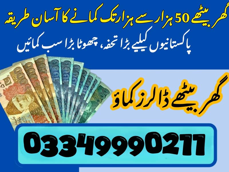 Typing job / Data Entry Job / Assignment Job / Online Job / Part Time 0