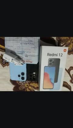 redme12 8 128 box charger complete