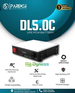 Battery, Dyness Lithium DL5.0 ION battery, Best Price In Karachi