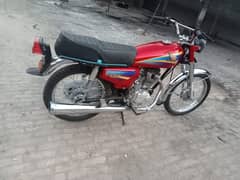 Honda 125 full lush condation All ok no work complete tyar kraya hwa h