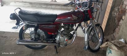 Honda CG-125    2016 MODEL jhang ka number all ok
