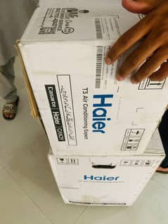 haier 19hfc dc inverter 1.5 ton brand new