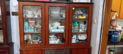 showcase and dressing table