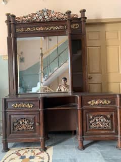Beds besides wardrobes