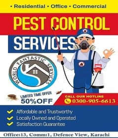 Pest Control Fumigation  in Karachi for cleaning Cockroache Tank Spray