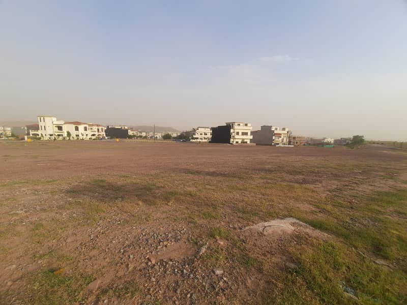 Sector C / 1 Kanal Back Open Plot For Sale Prime Location Beautiful 1