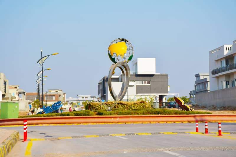 Sector C / 1 Kanal Back Open Plot For Sale Prime Location Beautiful 2