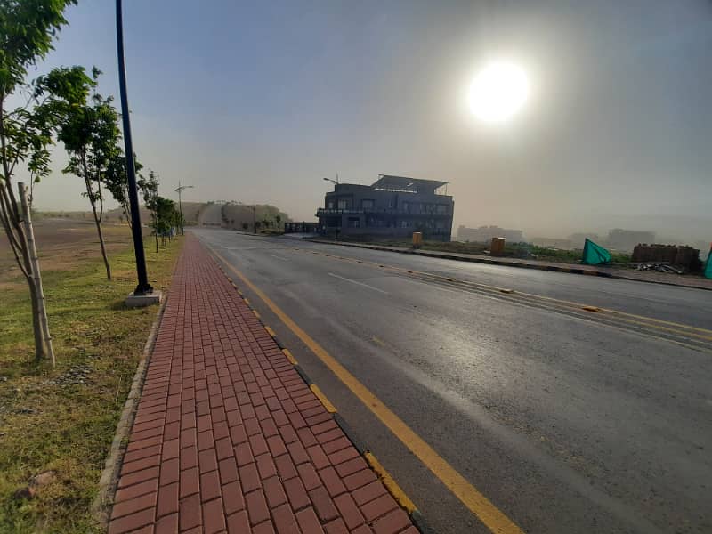 Sector C / 1 Kanal Back Open Plot For Sale Prime Location Beautiful 3