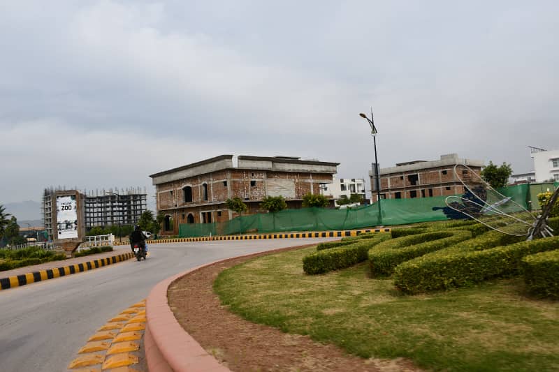 Sector C / 1 Kanal Back Open Plot For Sale Prime Location Beautiful 7