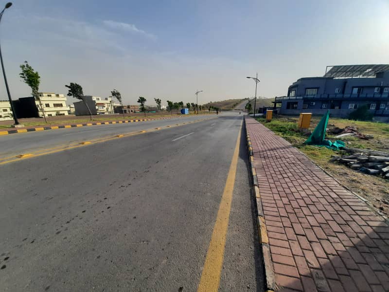 Sector C / 1 Kanal Back Open Plot For Sale Prime Location Beautiful 8