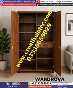 wardrobe almari cupboard 6/4ft furniture sofa chair table dressing set