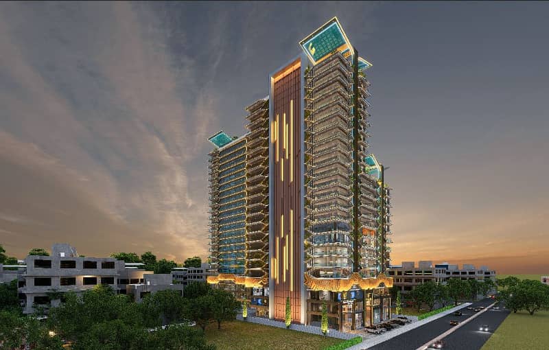 A Well Designed Flat Is Up For sale In An Ideal Location In Lahore 2
