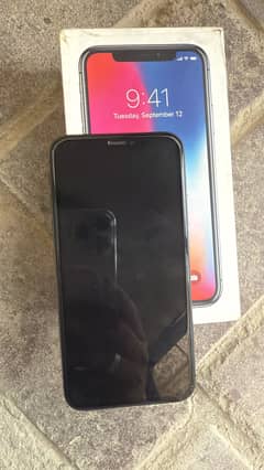 iPhone x 64 pta approved with  box