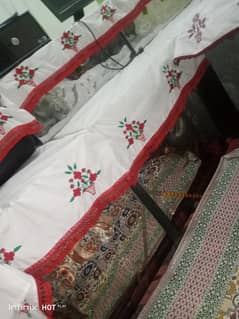 6 feet steel peti with trunk for sell