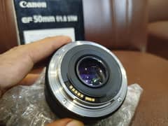 Canon 50mm f/1.8 STM Lens – Mint Condition, Box Opened Only