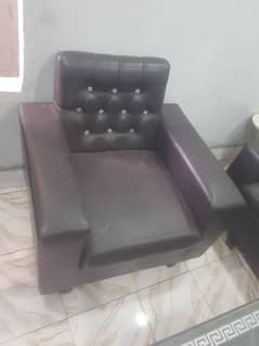 comfort Leather 5 seater sofa