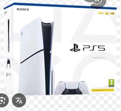 PS5 Slim Disc Edition - Brand New  18 July 2025 Arrival