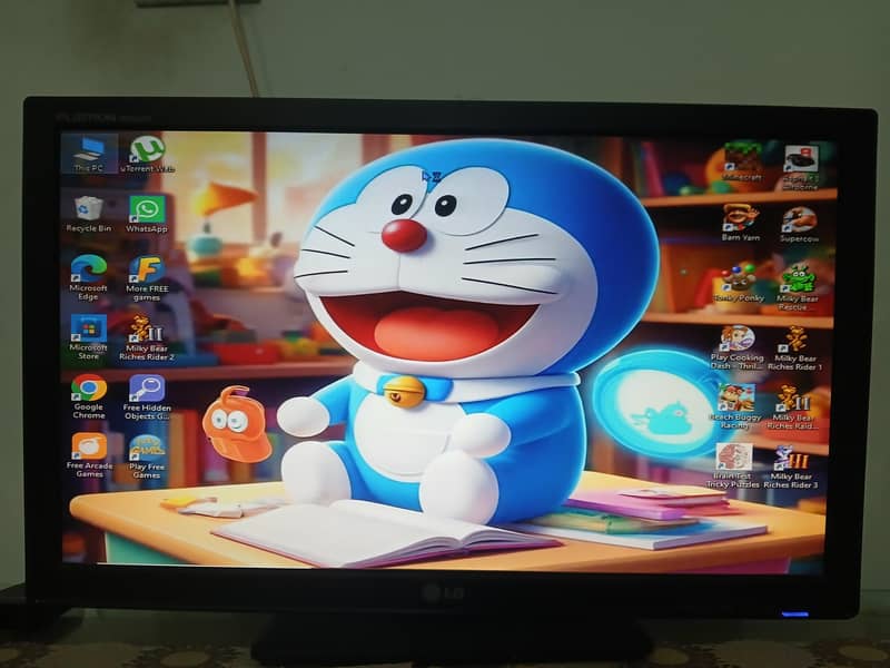 Desktop + Lcd + Keyboard mouse +  Table 0