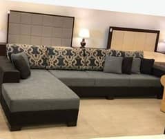 L shape sofa / Corner sofa set / Molty foam sofa set