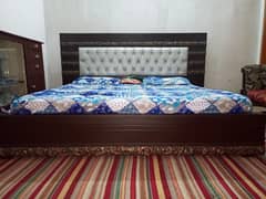 King size bed for sell in excellent condition