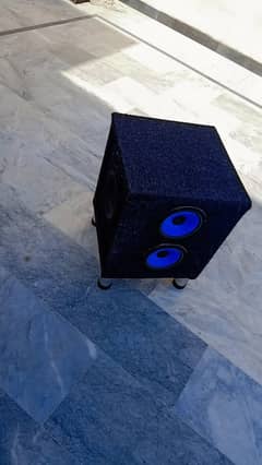 woofer 8inch +speaker 6inch with amplifier