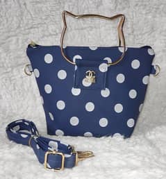 Women's Leather Plain Shoulder Bag