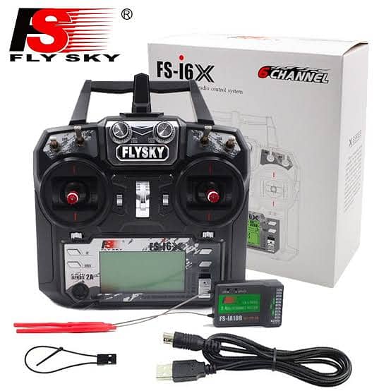 Flysky fs i6x with 10ch tranmistter and receiver 0