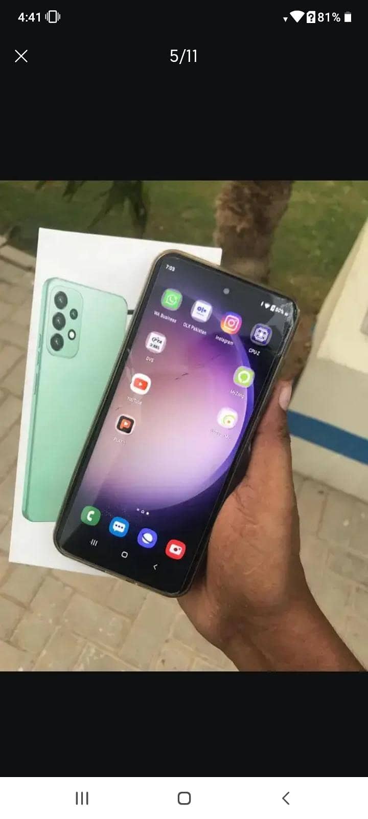 12GB 256GB with box NON PTA mobile exchange possible 1