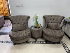 Coffee chairs set