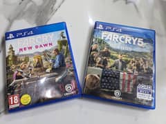 Farcry 5 and Farcry New Dawn for PS4 PS5
