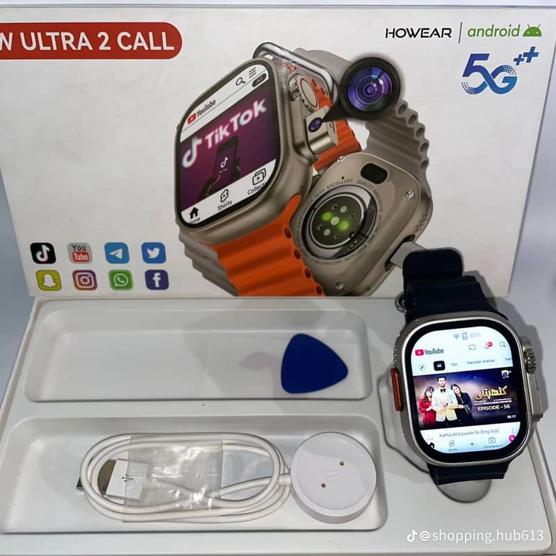 HW Ultra 2 Android smartwatch sim 5G 2