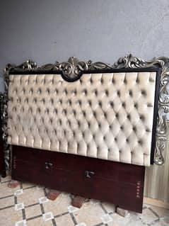 poshish wooden bed