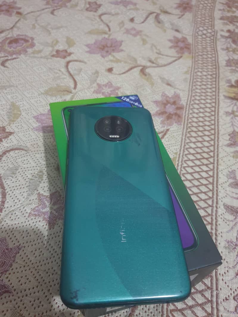 infinix note 7 6/128gb with box only box 6