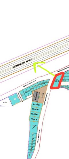 Commercial Plot, Main Kashmir Highway – Zamar Valley, Islamabad
