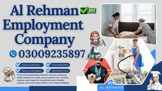 Domestic staff, Baby sitter, Maid, Babysitter , Cook, Driver, Nurse