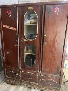 3 doors iron Almari Heavy iron sheet very good Quality material