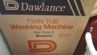 dawlance Washing machine Brand new Dabba pack.