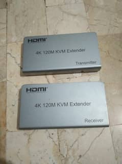 6 Cameras DVR 8 Port 4k 120 KVM Extender Transmitter Receiver