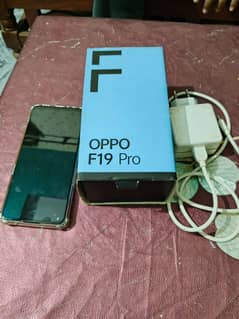 oppo f 19 pro 8 +6 ram /128 full lush condition hai
